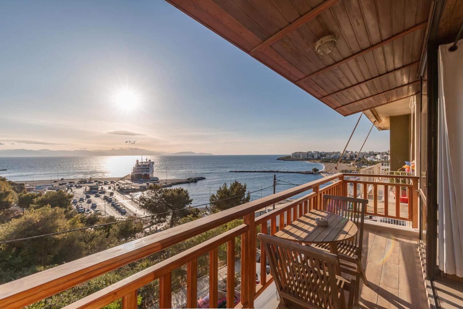 Caldera Close To The Port, Airport & Athens Rafina  Bagian luar foto