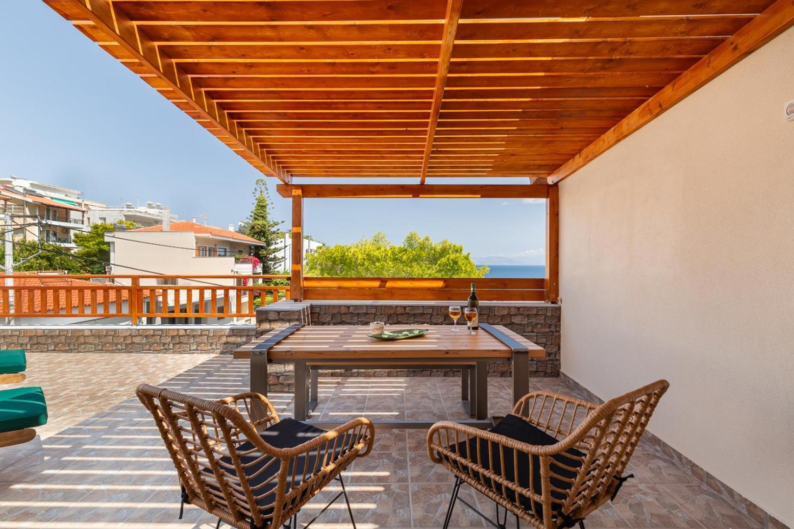 Caldera Close To The Port, Airport & Athens Rafina  Bagian luar foto